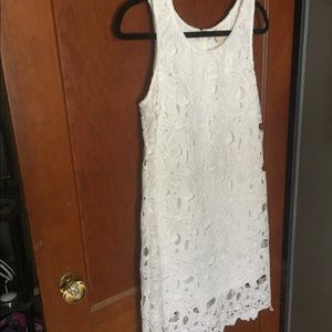 NWOT Handmade White Lace Dress